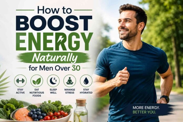 How to Boost Energy Naturally for Men Over 30