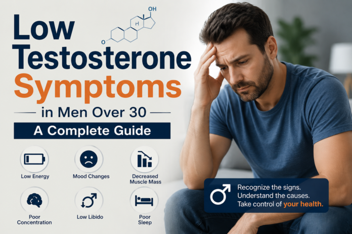 Low Testosterone Symptoms in Men Over 30: A Complete Guide